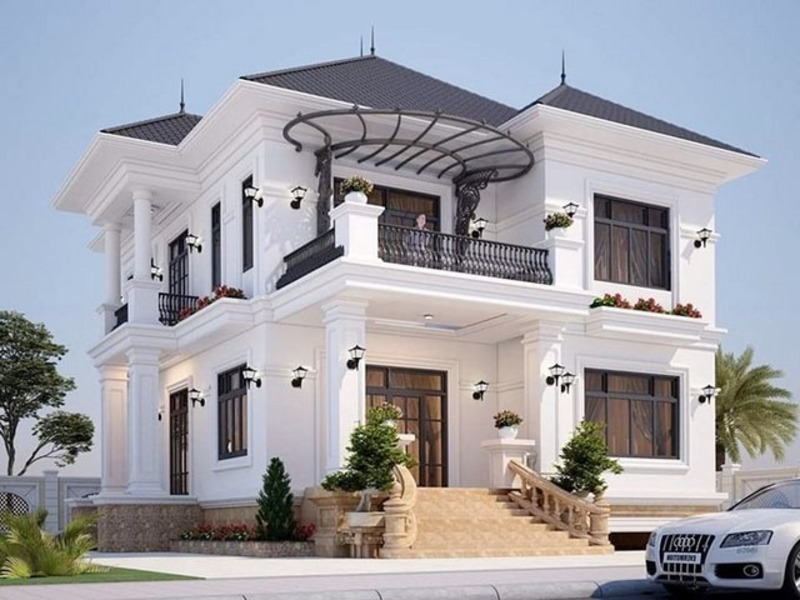 Gợi ý các màu sơn nhà mặt tiền đẹp được ưa chuộng hiện nay